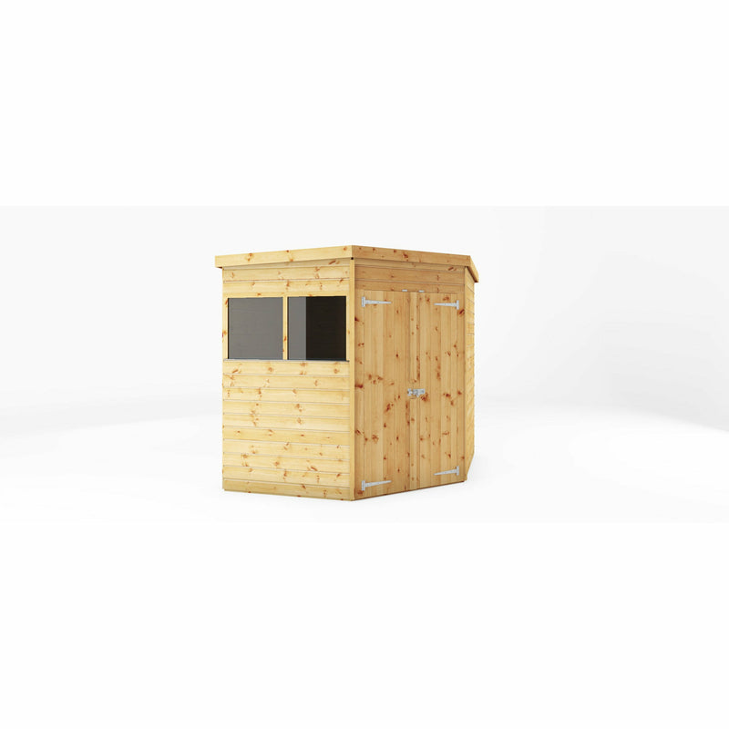 Mercia Shiplap Corner Shed (7 x 7) (SI-001-004-0127 - EAN 5029442006628)