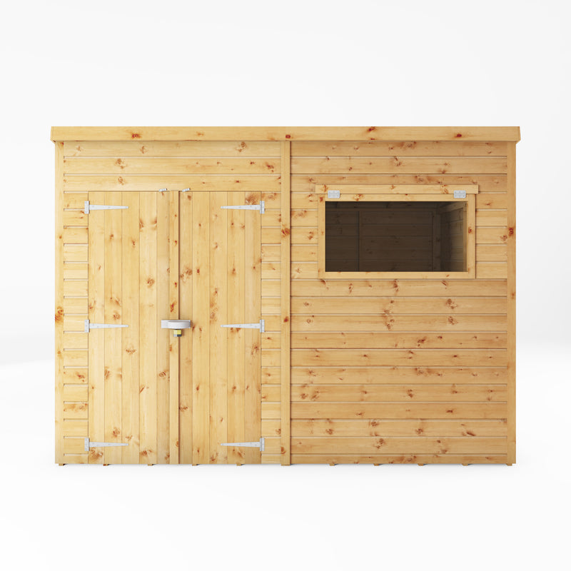 Mercia Premium Shiplap Pent Shed (10x6) (SI-001-004-0128 - EAN 5029442006185)