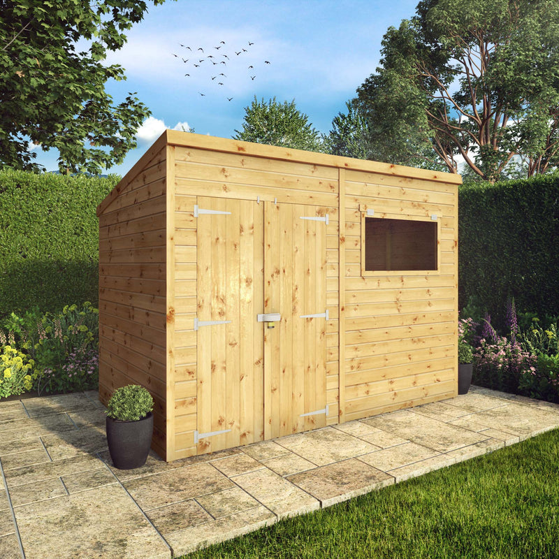 Mercia Premium Shiplap Pent Shed (10x6) (SI-001-004-0128 - EAN 5029442006185)