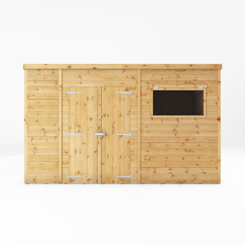 Mercia Premium Shiplap Pent (12x6) (SI-001-004-0129 - EAN 5029442006208)