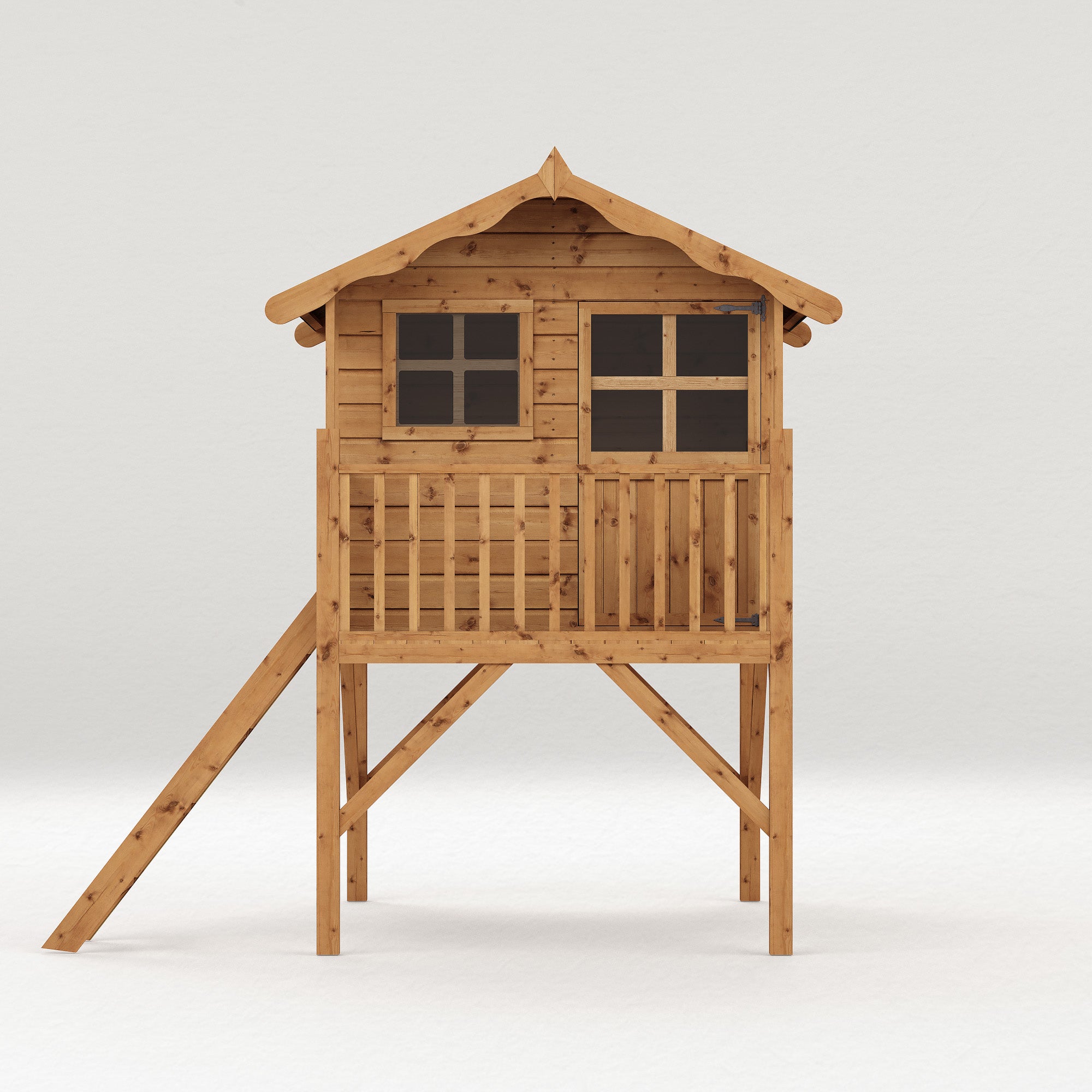 Mercia Poppy Wooden Playhouse with Tower (SI-002-001-0023 - EAN 5029442076379)