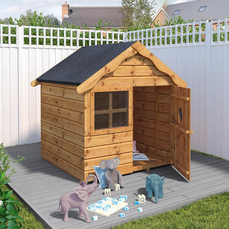 Mercia Snug Apex Wooden Playhouse (4x4) (SI-002-002-0001 - EAN 5029442075914)