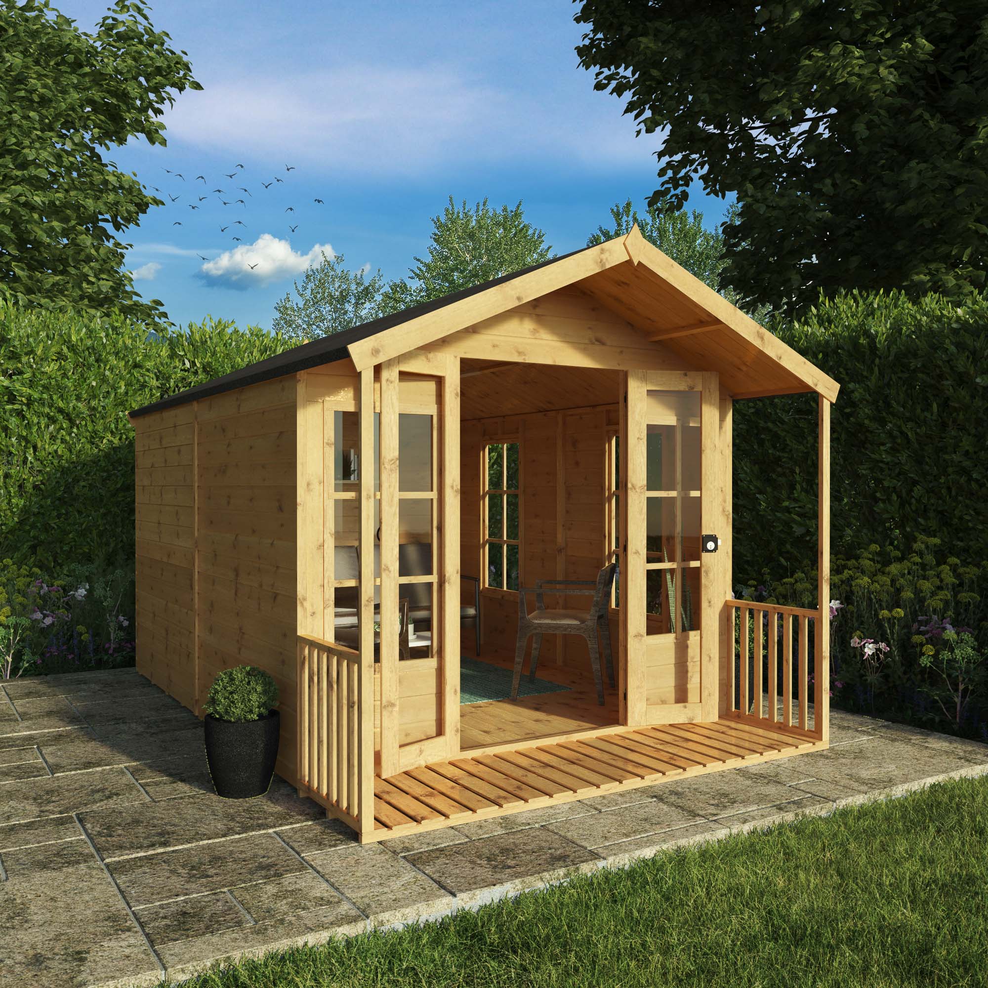 Mercia Wessex Summerhouse (12x8) (SI-003-001-0007 - EAN 5029442075983)