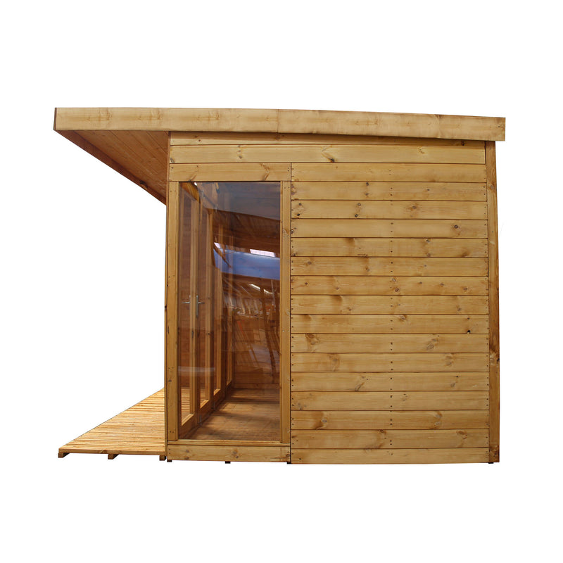 Mercia Contemporary Summerhouse with Side Shed (12x8) (SI-003-001-0039 - EAN 5029442076560)