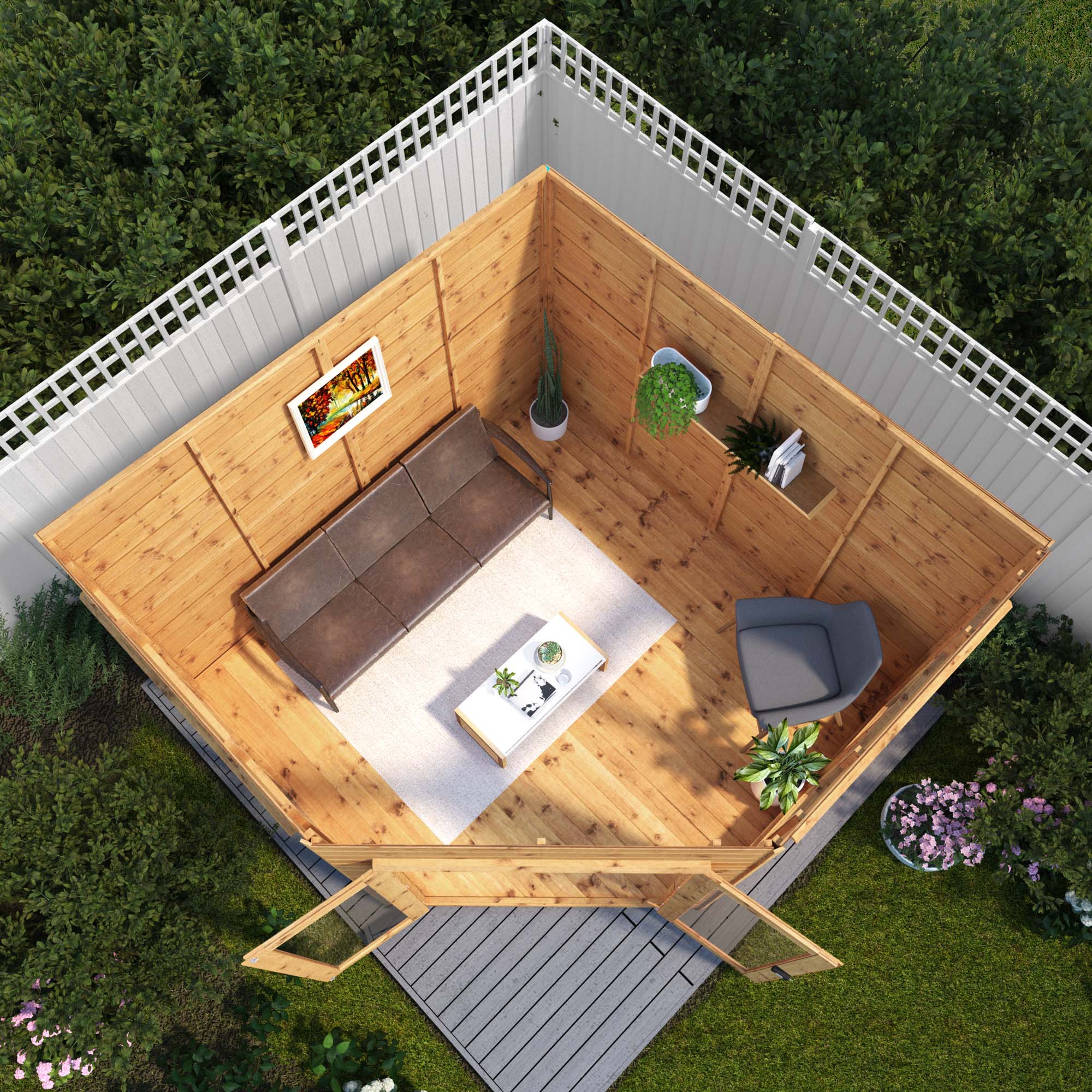 Mercia Premier Corner Summerhouse (9x9) (SI-003-001-0051 - EAN 5029442088563)