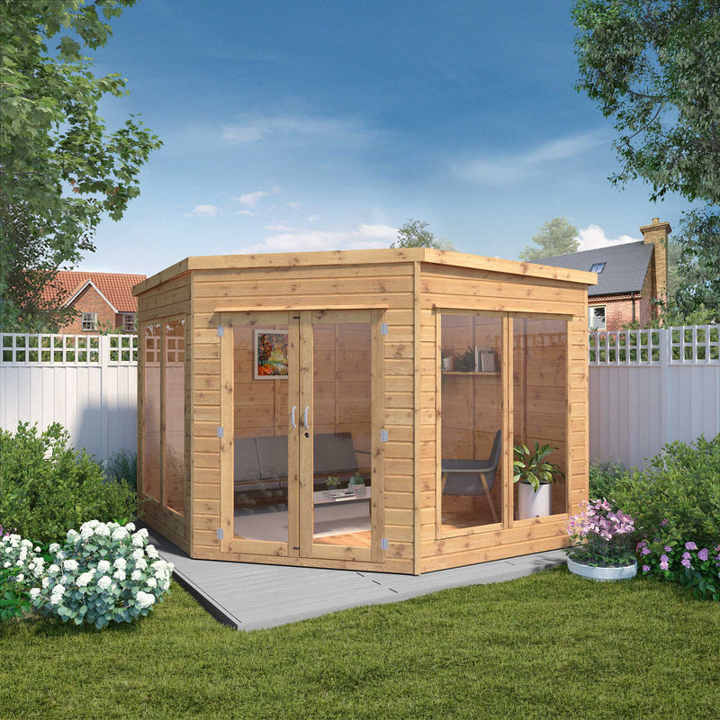 Mercia Premier Corner Summerhouse (9x9) (SI-003-001-0051 - EAN 5029442088563)