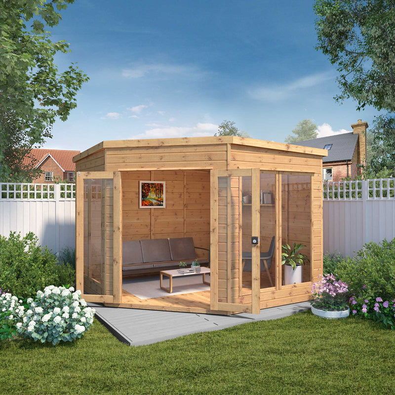 Mercia Premier Corner Summerhouse (9x9) (SI-003-001-0051 - EAN 5029442088563)