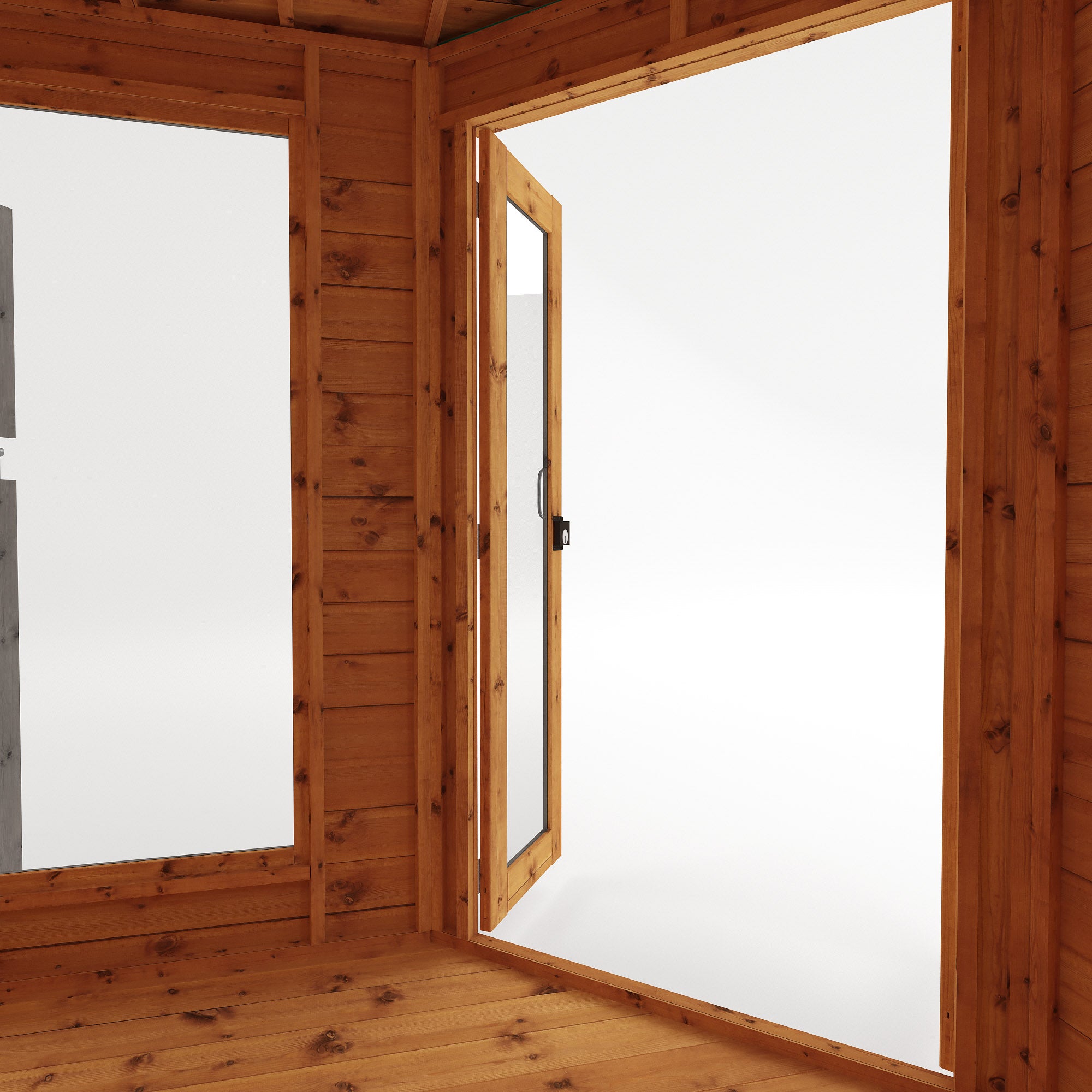 Mercia Premium Corner Summerhouse with Side Shed (11x7) (SI-003-001-0064 - EAN 5029442091006)