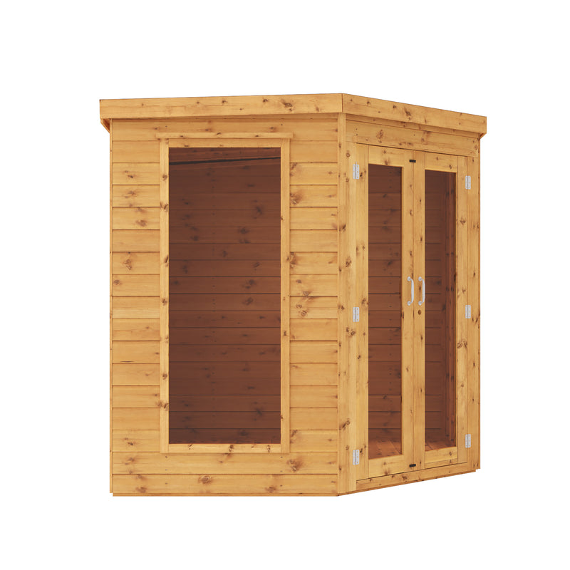 Mercia Premium Corner Summerhouse with Side Shed (11x7) (SI-003-001-0064 - EAN 5029442091006)