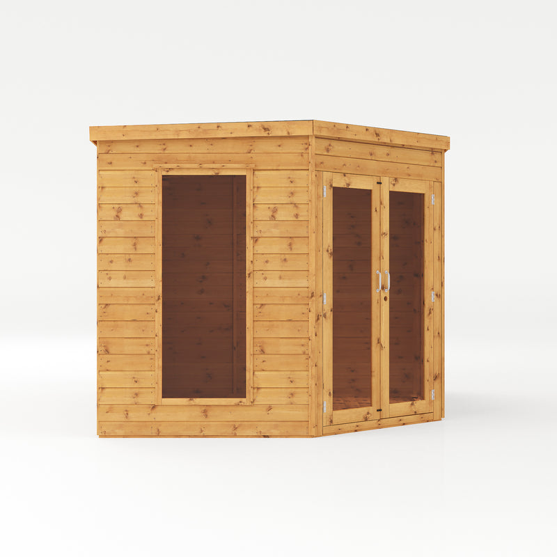 Mercia Premium Corner Summerhouse with Side Shed (8x12) (SI-003-001-0078 - EAN 5029442002569)