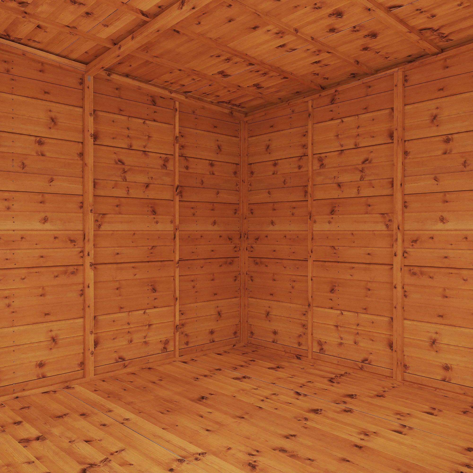 Mercia Premium Corner Summerhouse With Side Shed (9 x 13) (SI-003-001-0079 - EAN 5029442002576)