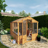 Mercia Traditional Wooden Apex Greenhouse Combi Shed (10x6) (SI-004-001-0025 - EAN 5029442091204)