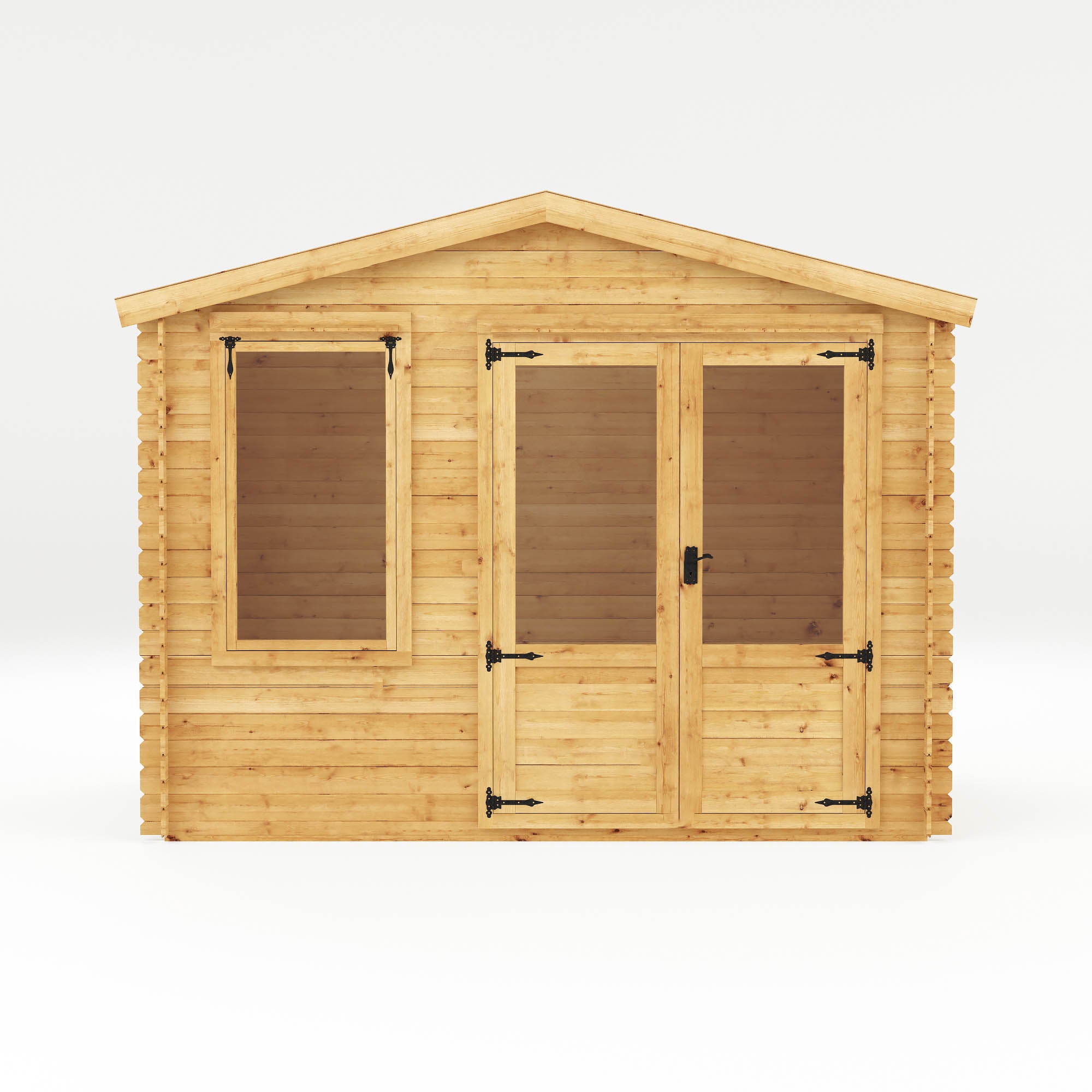 Mercia 19mm Log Cabin (10x8) (3.3m x 2.6m) (SI-006-001-0021 - EAN 5029442078595)