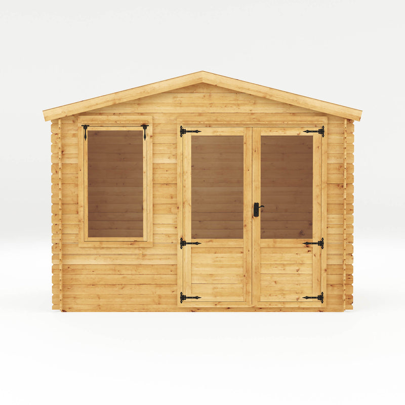 Mercia 19mm Log Cabin (10x8) (2.6m x 3.3m) (SI-006-001-0021 - EAN 5029442078595)