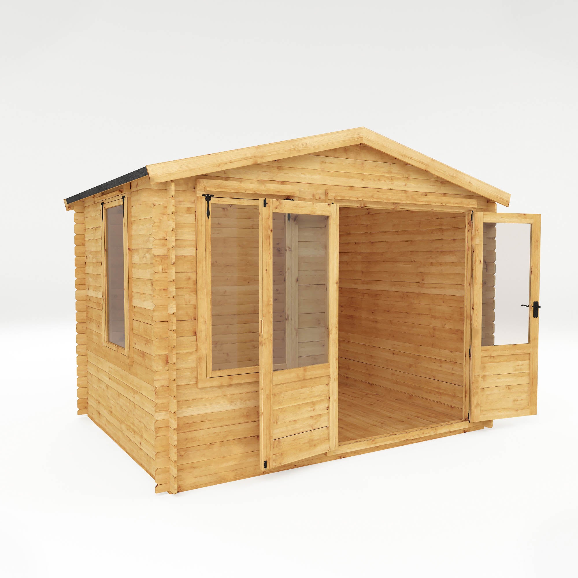 Mercia 19mm Log Cabin (10x8) (3.3m x 2.6m) (SI-006-001-0021 - EAN 5029442078595)