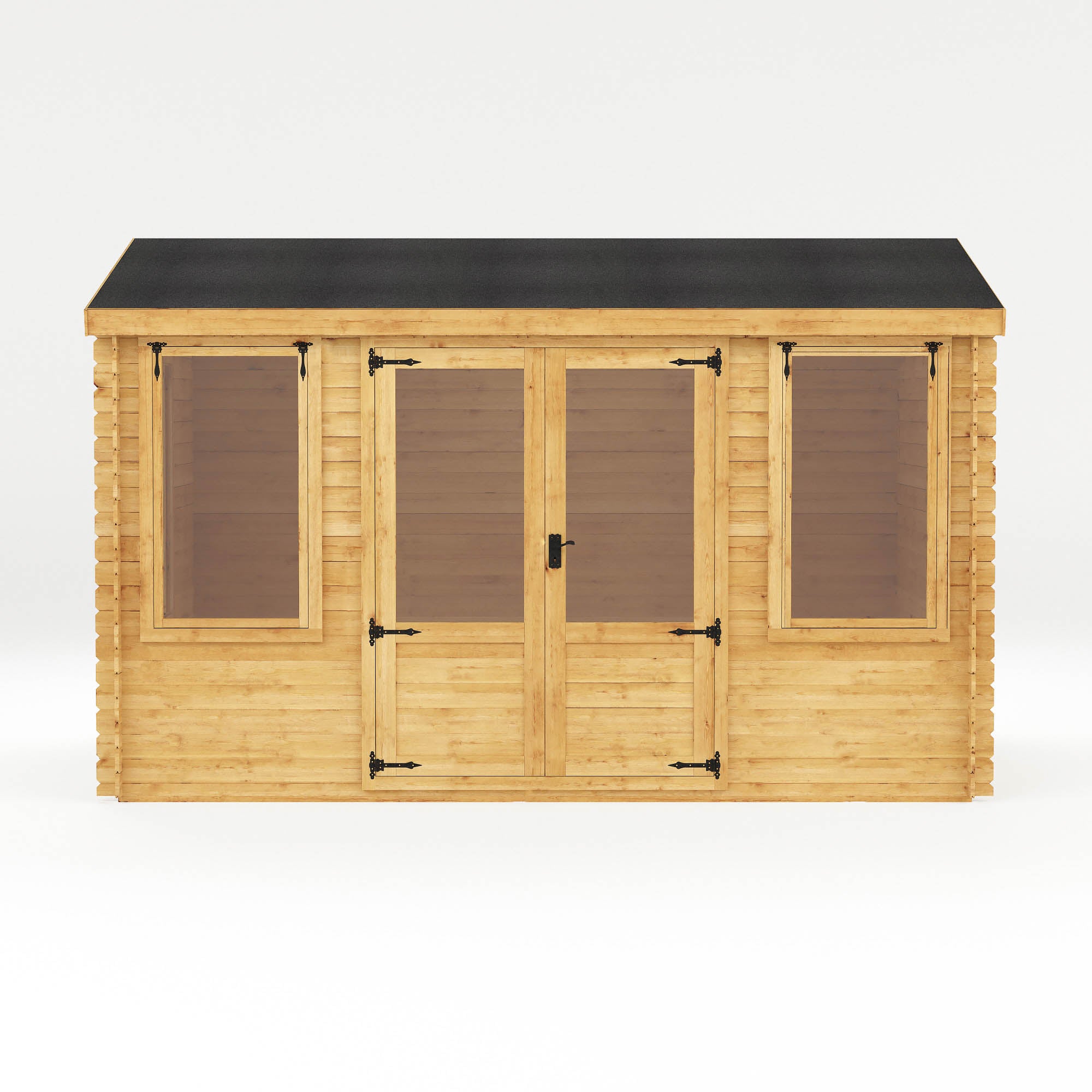 Mercia 19mm Reverse Apex Log Cabin (13x10) (4m x 3m) (SI-006-001-0025 - EAN 5029442088419)