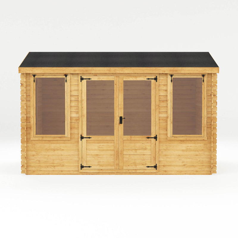 Mercia 19mm Reverse Apex Log Cabin (13x10) (4m x 3m) (SI-006-001-0025 - EAN 5029442088419)