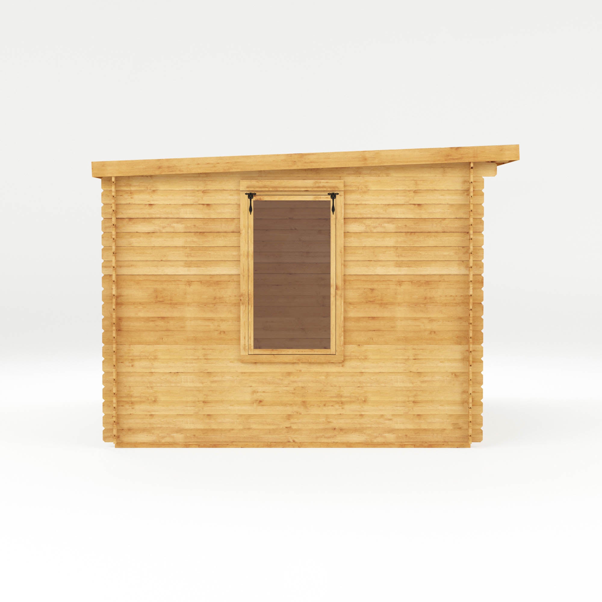 Mercia 19mm Pent Log Cabin (13x10) (4m x 3m) (SI-006-001-0030 - EAN 5029442002453)