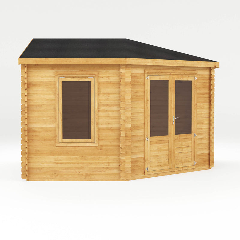 Mercia 28mm Corner Cabin (13x13) (4m x 4m) (SI-006-002-0057 - EAN 5029442002705)