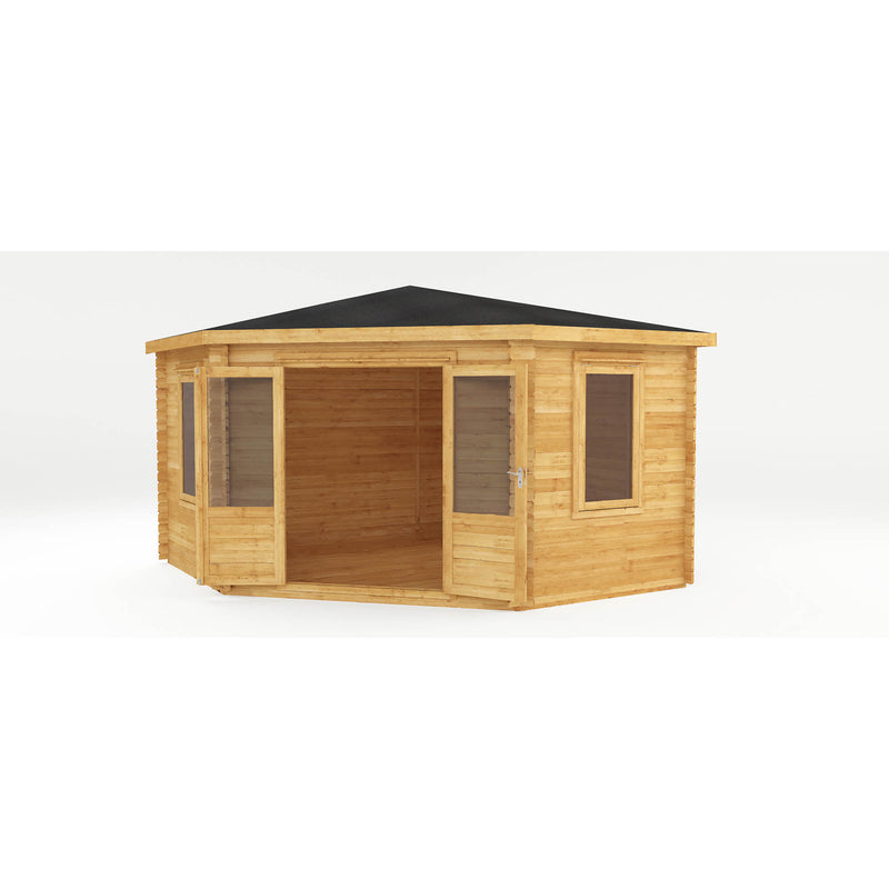 Mercia 28mm Corner Cabin (13x13) (4m x 4m) (SI-006-002-0057 - EAN 5029442002705)