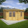 Mercia 34mm Corner Cabin (13x13) (4m x 4m) (SI-006-003-0084 - EAN 5029442005560)