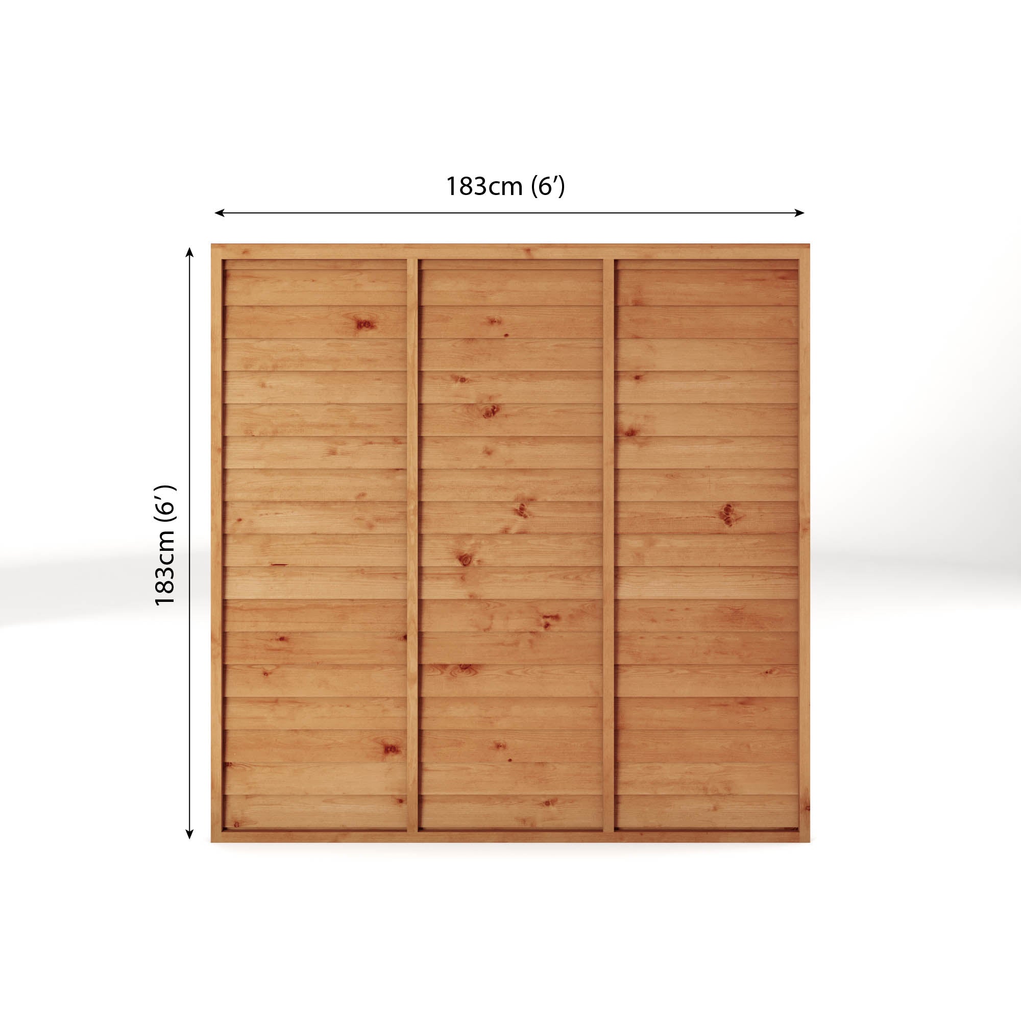 Mercia Super Lap - Pressure Treated Fence Panel (1829mm) (SI-008-047-0001 - EAN 5029442012520)