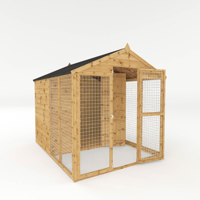 Mercia Staffordshire Dog Kennel & Run (8x6) (SI-010-001-0005 - EAN 5029442002415)