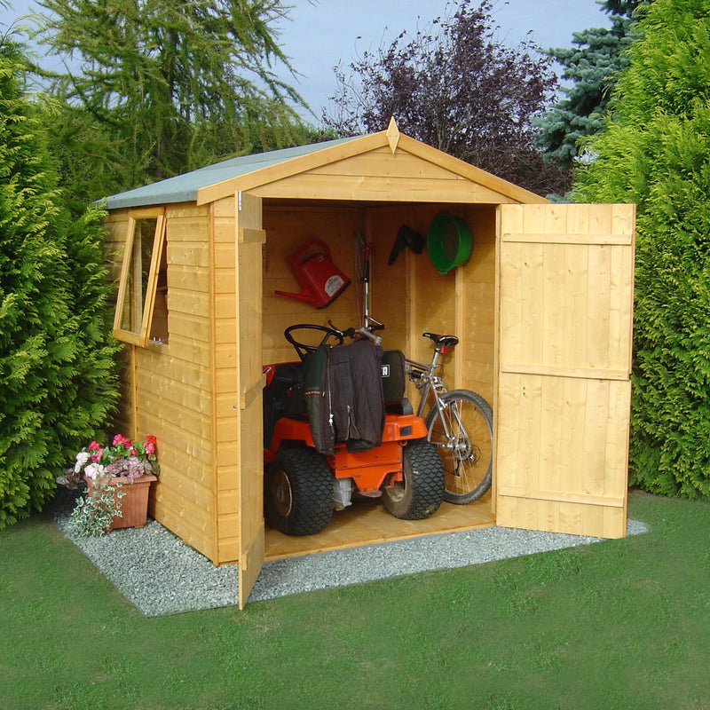 Shire Arran Shed Double Door (6x6) ARRA0606DSL-1AA 5060437981728 - Outside Store