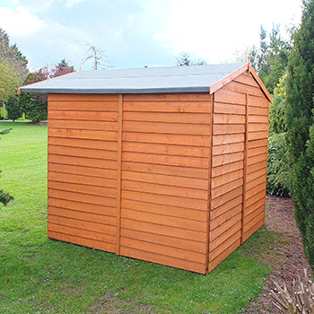 Shire Dip Treated Overlap Shed Double Door (7x7) OVED0707DOL-1AA 5060437981636 - Outside Store