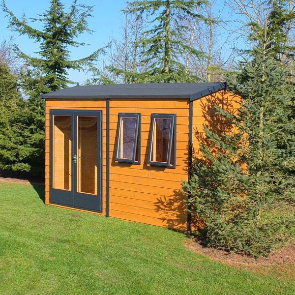 Shire Garden Studio Office Summerhouse (12x12) GDNO1212DLL-1AA 5060490131214