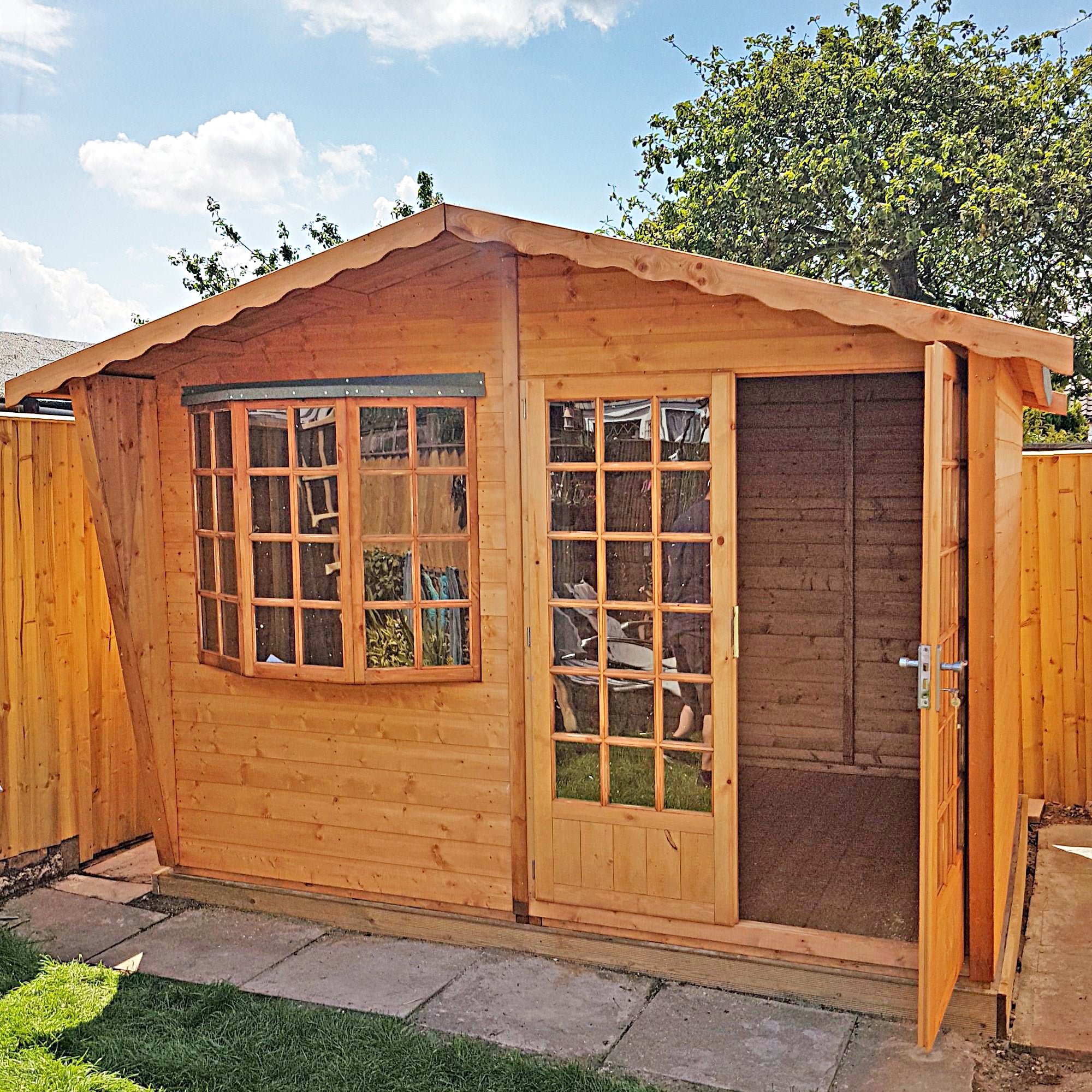 Shire Sandringham Summerhouse (10x10) SANR1010DSL-1AA 5060370110018