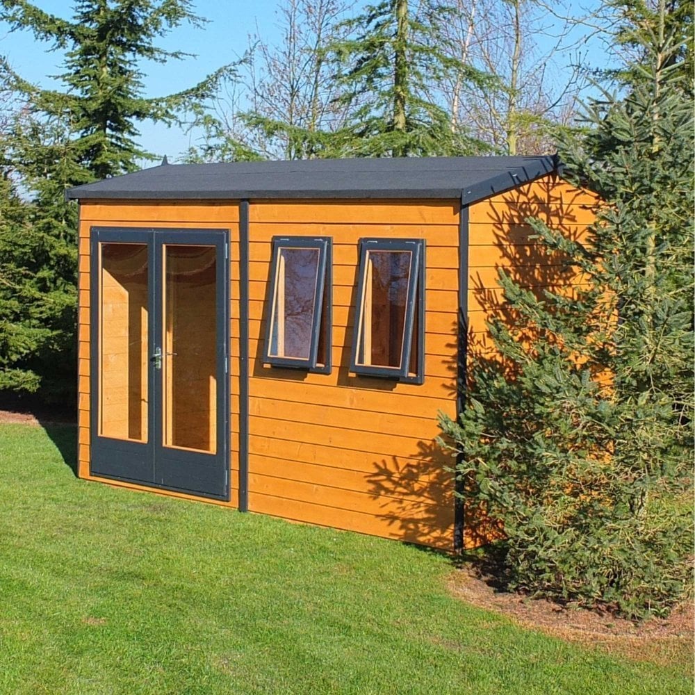 Shire Garden Studio Office Summerhouse (12x7) GDNO1207DLL-1AA 5060490131207