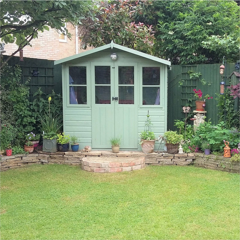 Shire Haddon Summerhouse (7x5) HADD0705DSL-1AA 5060437983760 - Outside Store