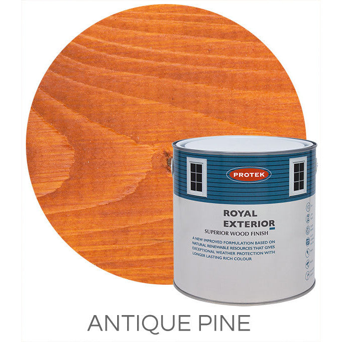 Protek Royal Exterior Wood Stain - 2.5 Litre