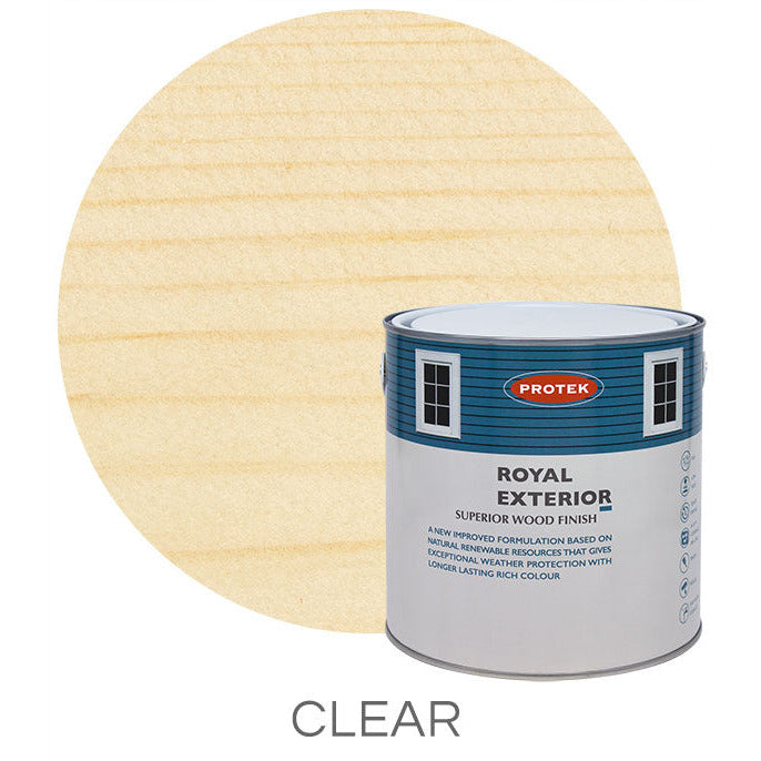 Protek Royal Exterior Wood Stain - 2.5 Litre