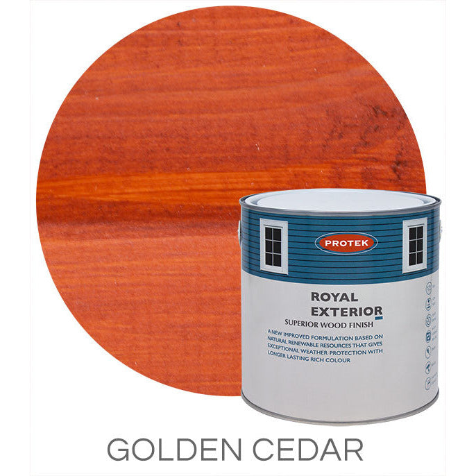 Protek Royal Exterior Wood Stain - 5 Litre