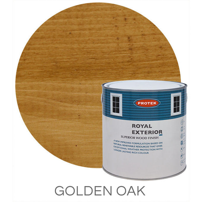 Protek Royal Exterior Wood Stain - 2.5 Litre