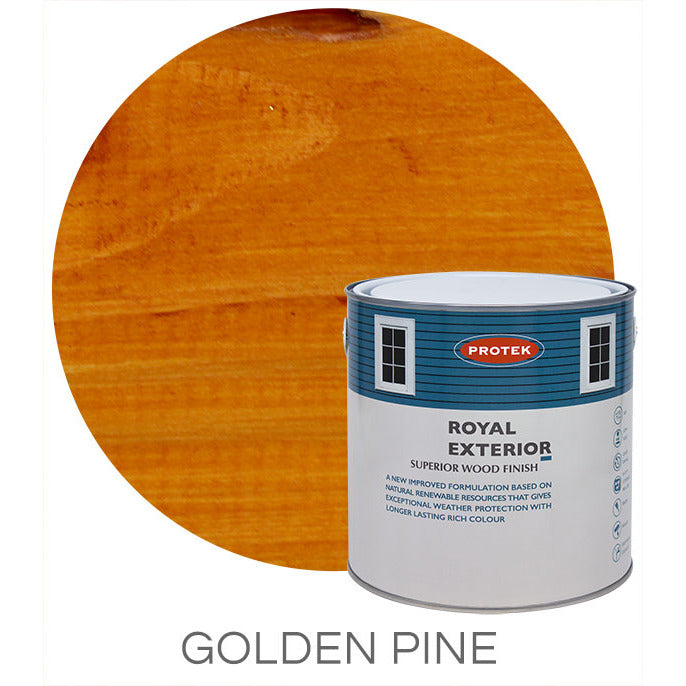 Protek Royal Exterior Wood Stain - 2.5 Litre