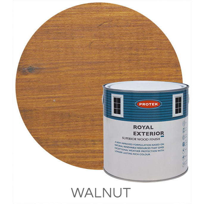 Protek Royal Exterior Wood Stain - 5 Litre