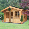 Shire Hale 28mm Log Cabin (12x10) HALE1210L28-1AA - Outside Store